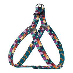 Шлея для Собак BronzeDog Urban Art Нейлонова Печворк
