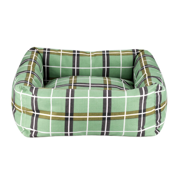 Лежак для Тварин BronzeDog Comfort Квадратний Зелений