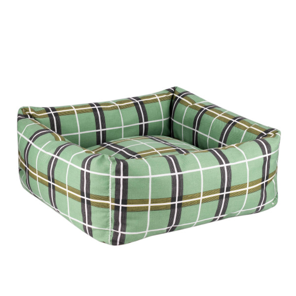 Лежак для Тварин BronzeDog Comfort Квадратний Зелений
