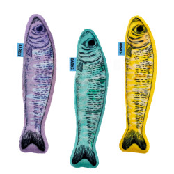 Іграшка для Котів Barksi Рибки Шпроти з котячою м'ятою та дзвіночком  16,5 см