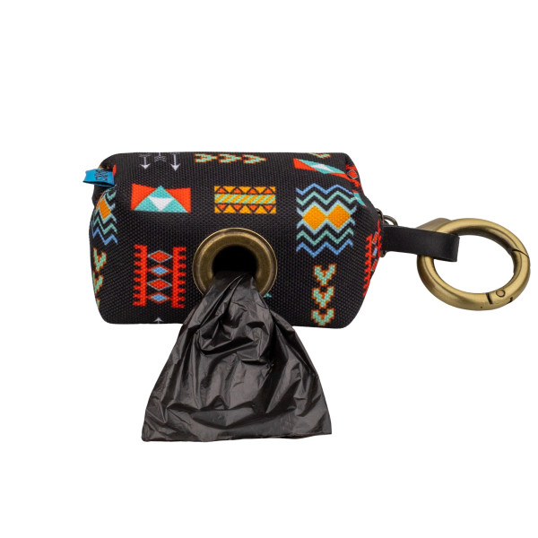 Сумка для зберігання пакетів для прибирання за тваринами Barksi Ацтеки