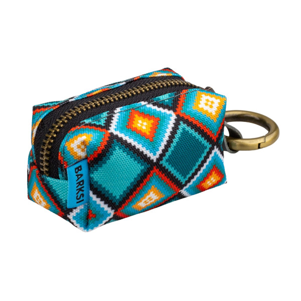 Сумка для зберігання пакетів для прибирання за тваринами Barksi Ромби