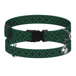 Нашийник для Котів Barksi Urban Нейлоновий Вишиванка Зелена