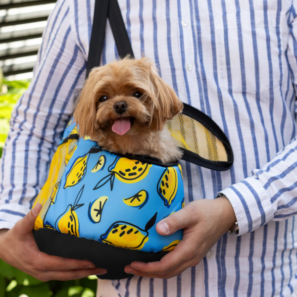 Сумка-переноска для тварин Barksi Лимони