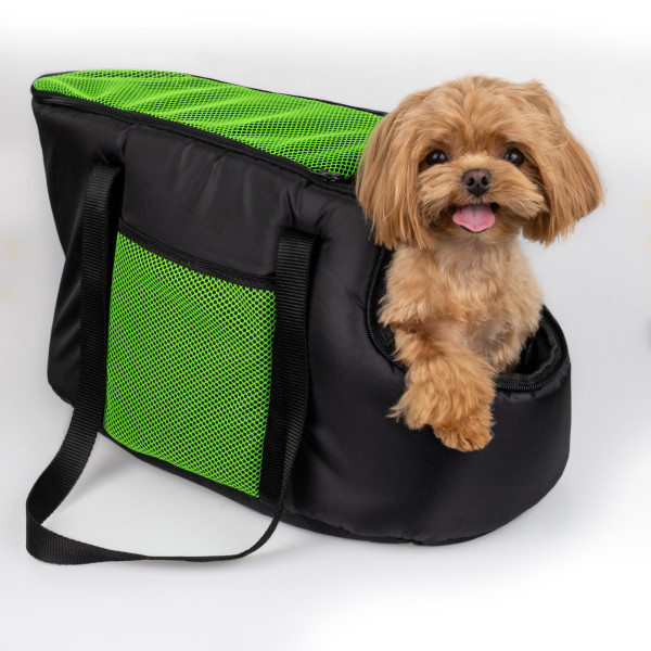 Сумка-переноска для тварин Barksi Чорна