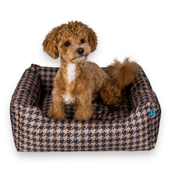 Лежак для Тварин Barksi Home Прямокутний Коричневий