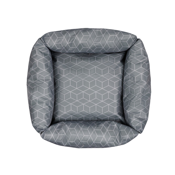 Лежак для Тварин Barksi Home Квадратний Сірий