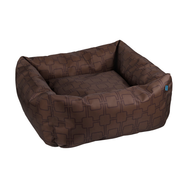 Лежак для Тварин Barksi Home Квадратна Коричнева