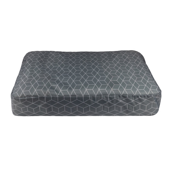 Матрац для Тварин Barksi Home Прямокутний Геометрія Сірий
