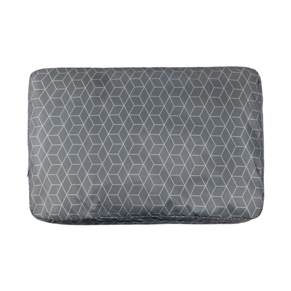 Матрац для Тварин Barksi Home Прямокутний Геометрія Сірий