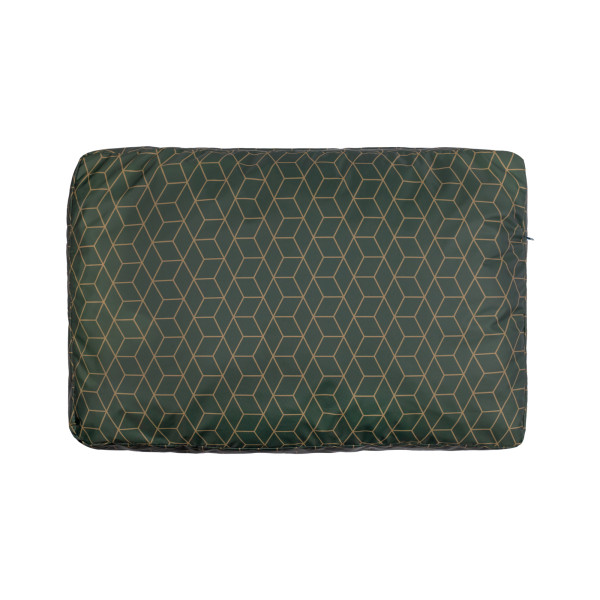 Матрац для Тварин Barksi Home Прямокутний Геометрія Зелений