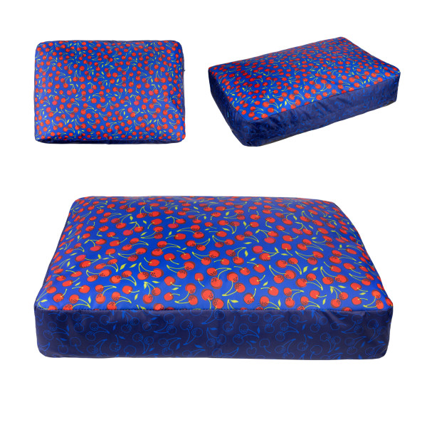 Матрац для Тварин Barksi Fruits Прямокутний Вишні