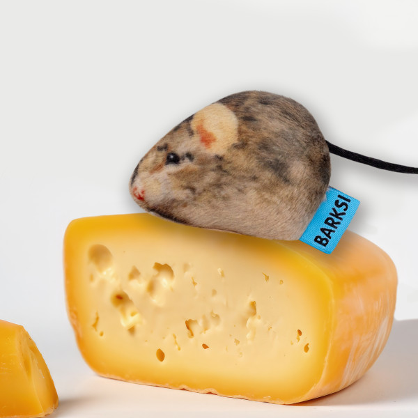 Іграшка для Котів Barksi Мала Мишка з дзвіночком