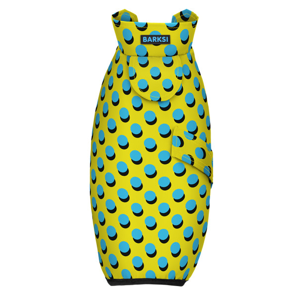 Дощовик для собак Barksi на липучці Поп арт