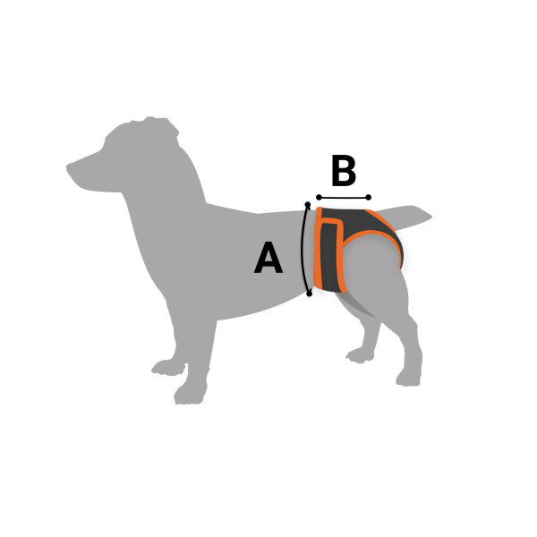 Труси гігієнічні Bronzedog Mesh регульовані 3D сітка Фіолетові