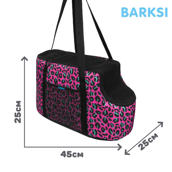 Сумка-переноска для тварин Barksi Леопард