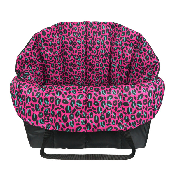 Сумка-переноска в автомобіль Barksi Леопард